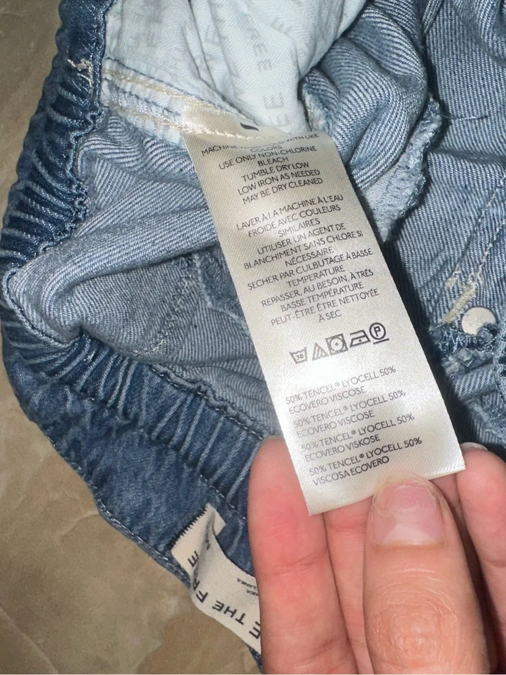Free People We The Free Luna Denim Pull On Jean Size M - Picture 3 of 5